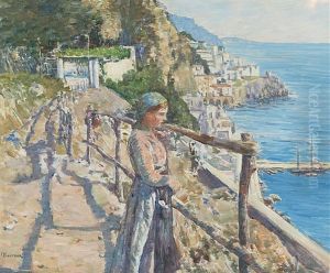 Malfitana / Amalfi by Joseph Felix Bouchor