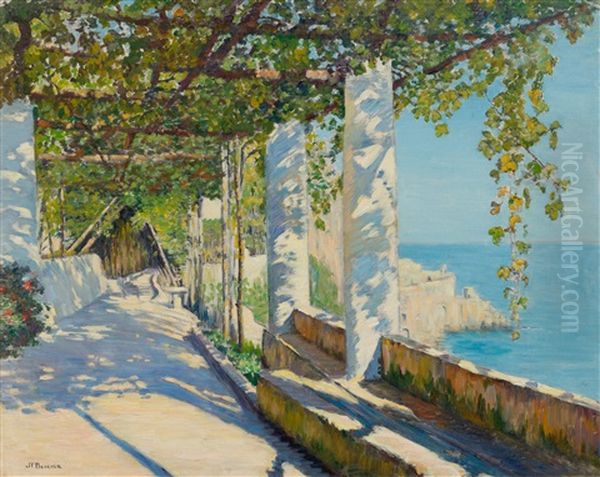 A Pergola In A Southern Landscape - view 1