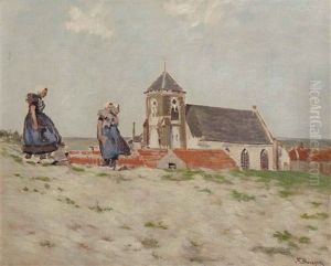 Village Dans Les Dunes - Zoutelande, Hollande Village Dans Les Dunes - Zoutelande, Hollande