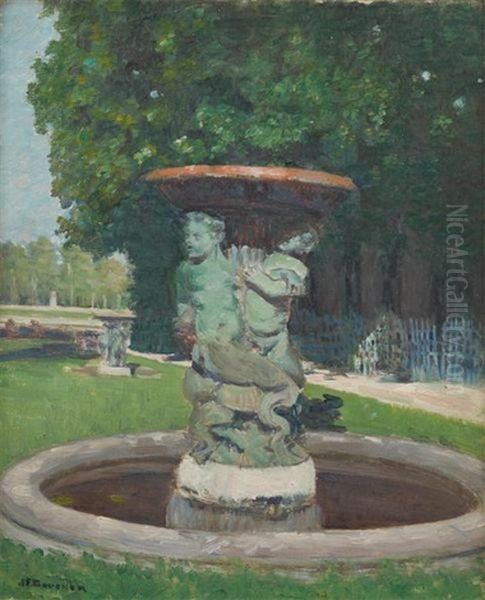 Jeunes Tritons Dans L'allee D'eau, Versailles - view 1