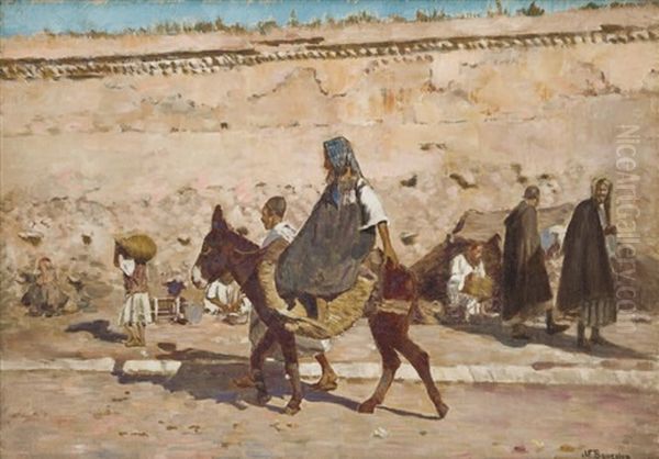 Scene De Rue, Marrakech - view 1