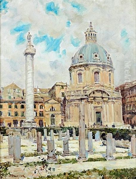 Le Forum De Trajan, Rome - view 1