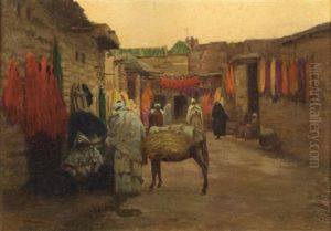 La Rue Des Teinturiers A Marrakech