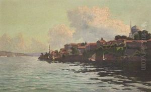 Istamboul En 1893 by Joseph Felix Bouchor