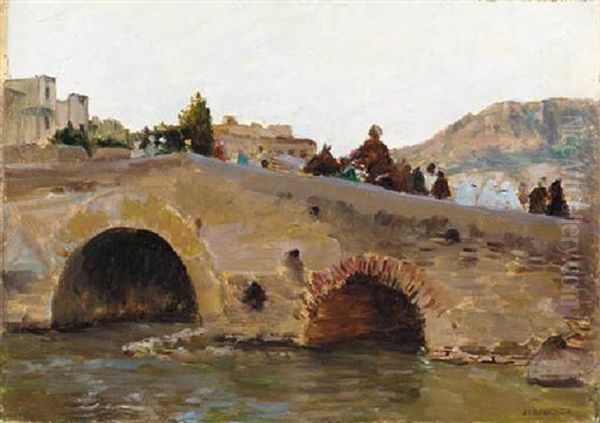 Fes, Beinel Moudoun Bridge - view 1