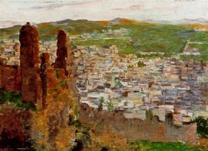 Fes Vue Du Tombeau Des Merenides