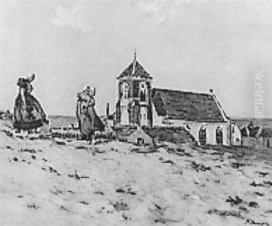 Zoutelande by Joseph Felix Bouchor
