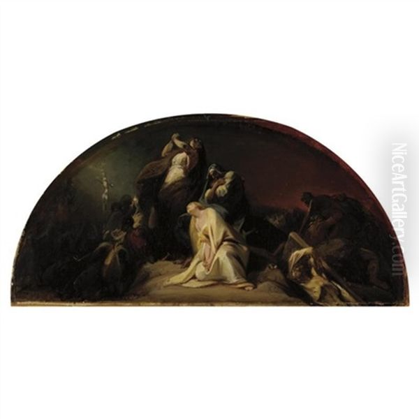 Marie Madeleine Au Pied De La Croix (study) - view 1