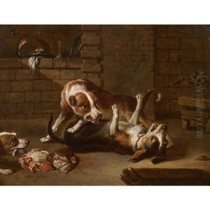Chiens Dans Le Garde-manger by Pieter Van Boucle