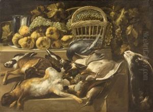 Still Life With Fruit And Game