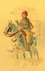 A Hussite Fighter by Mikolas Ales