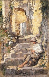 Volksjongen Te Anacapri
