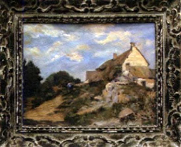 Paysage Anime A La Chaumiere - view 1