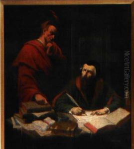 Faust Et Mephistopheles by Pierre Henri Bouet
