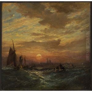 Sunset, St Andrews by Samuel Bough