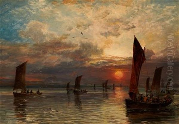 The Departure Of The Fleet - view 1