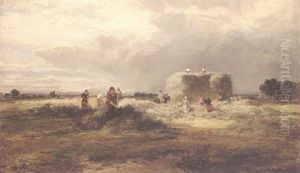 Haymaking by Samuel Bough