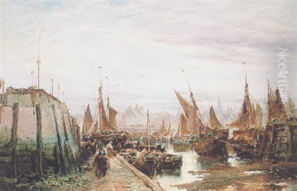 A Scottish Fishing Port - view 1