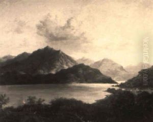 View Of Loch Ness, Iverness, Scotland by Samuel Bough