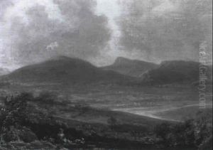 View Of The Pentland Hills From Joppa by Samuel Bough