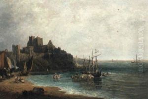 A Scottish Port by Samuel Bough