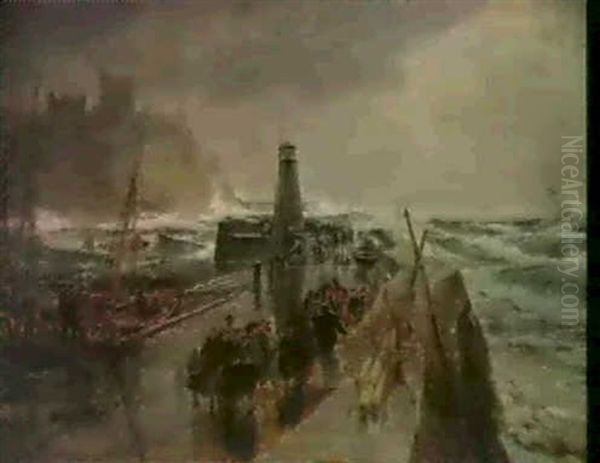 Peel Harbour, Isle Of Man - view 1