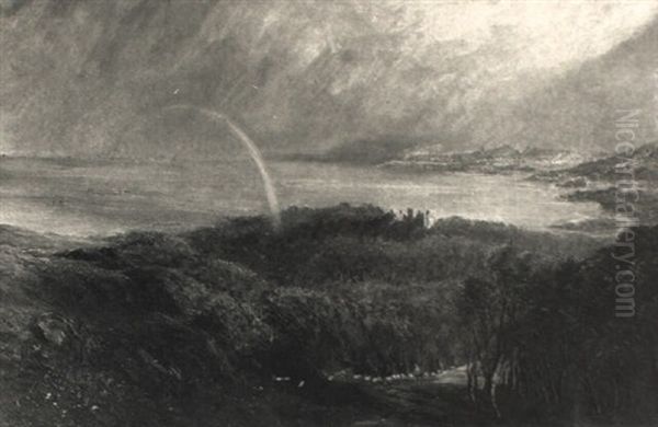 A Prospect Of Edinburgh From Above Barnbougle Castle, Dalment Estate - view 1
