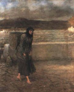 A Fishergirl by George Henry Boughton