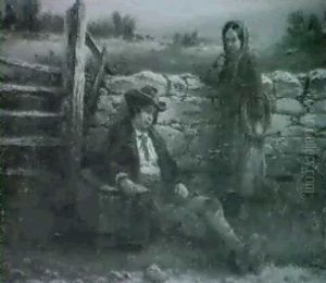 Itinerant Musicians by George Henry Boughton