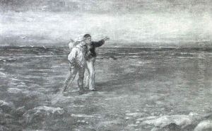 Going To Seek His Fortune by George Henry Boughton