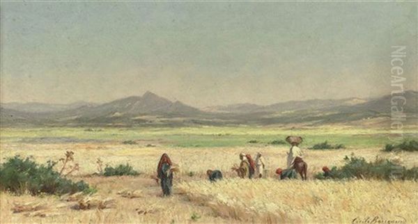 Harvesters At Smindja, Tunisia - view 1