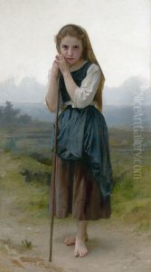 Petite Bergere by William-Adolphe Bouguereau