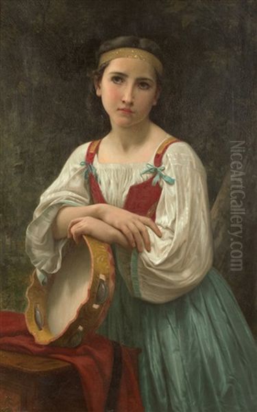 Bohemienne Au Tambour De Basque (replique) - view 1