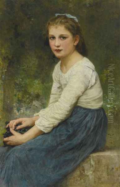 Jeune Fille Aux Raisins - view 1