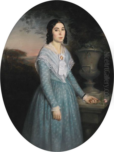 Portrait Of Marie-celina Brieu - view 1