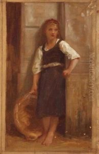 La Fille Du Pecheur by William-Adolphe Bouguereau