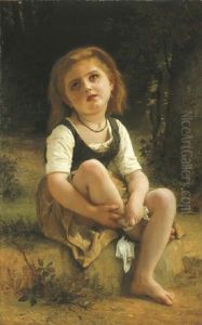 La Petite Blesee by William-Adolphe Bouguereau