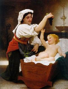 The Grapes by William-Adolphe Bouguereau