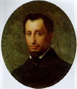 A Portrait Of Isaac Adolphe Bouguereau by William-Adolphe Bouguereau