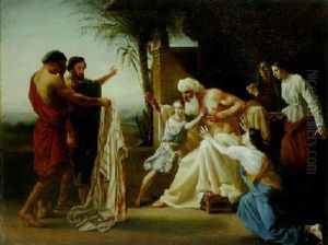 Jacob Receiving The Tunic Of His Son by William-Adolphe Bouguereau