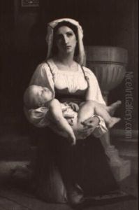 Mother's Treasure by William-Adolphe Bouguereau