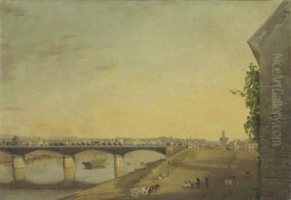 The Pont D'austerlitz, Paris - view 1