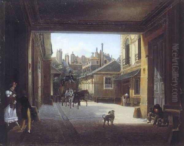 Une Cour D'immeuble A Paris - view 1