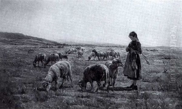 La Bergere Tricoteuse - view 1