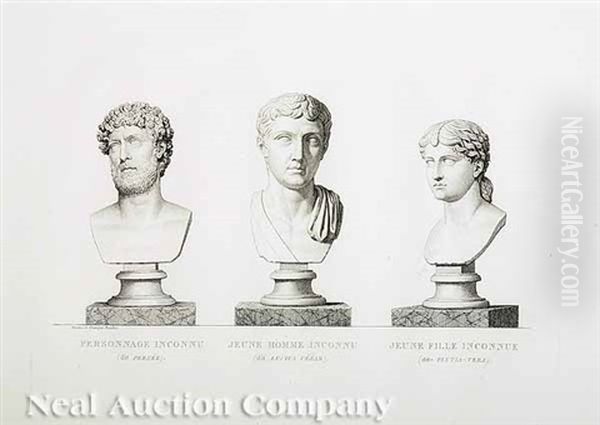 Dying Gladiator (+ 7 Others; 8 Works From Musee De Antiques) - view 1