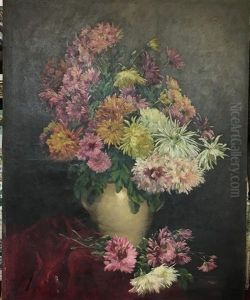 Vase De Chrysanthemes