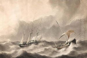 Boats On A Rough Sea Boats On A Rough Sea
