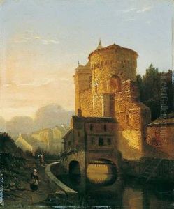 Landschaft Mit Schloss Landschaft Mit Schloss