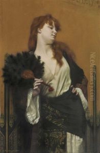 Une Captive by Gustave Clarence Rodolphe Boulanger