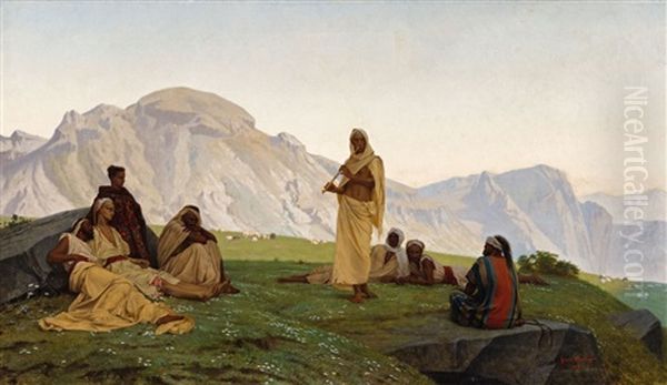 A Beduin Musician - view 1